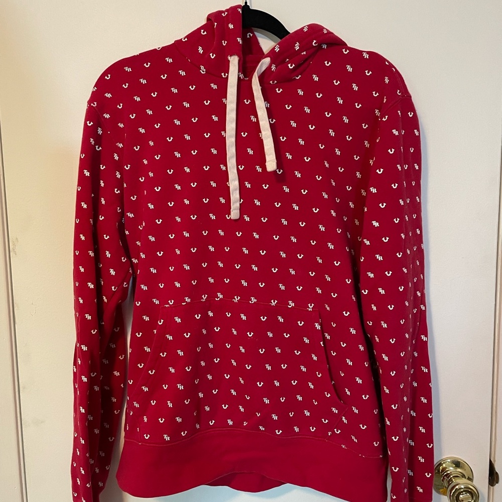 Vintage True Religion Red Monogram Sweatshirt